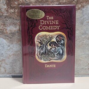 The Divine Comedy by Dante Alighieri 2008 Leather Illustrated New Sealed